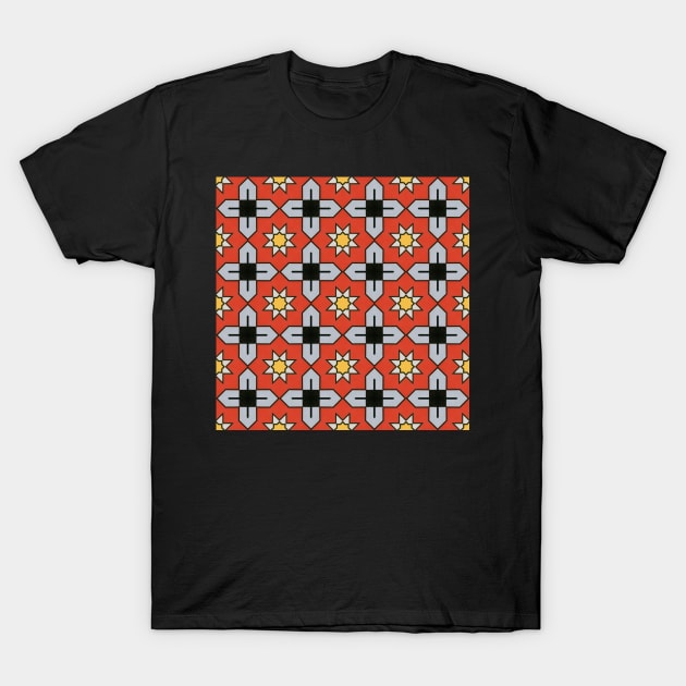 Seamless Pattern, Moroccan Mosaic Pattern T-Shirt by hichamArt